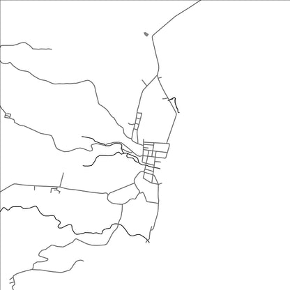 ROAD MAP OF BULUSAN, PHILIPPINES BY MAPBAKES