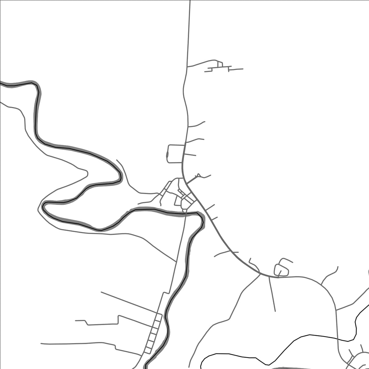 ROAD MAP OF BUNAWAN, PHILIPPINES BY MAPBAKES