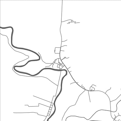 ROAD MAP OF BUNAWAN, PHILIPPINES BY MAPBAKES