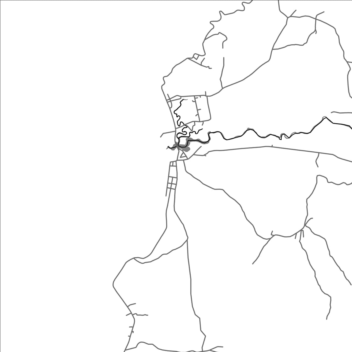ROAD MAP OF BURUANGA, PHILIPPINES BY MAPBAKES