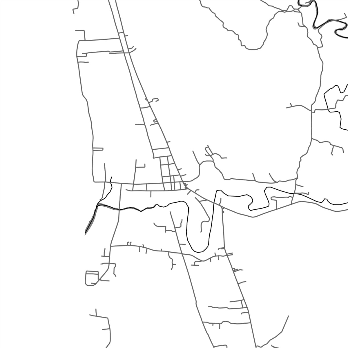 ROAD MAP OF CABA, PHILIPPINES BY MAPBAKES