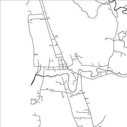 ROAD MAP OF CABA, PHILIPPINES BY MAPBAKES