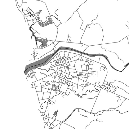ROAD MAP OF CABADBARAN, PHILIPPINES BY MAPBAKES