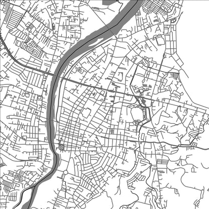 ROAD MAP OF CAGAYAN DE ORO, PHILIPPINES BY MAPBAKES