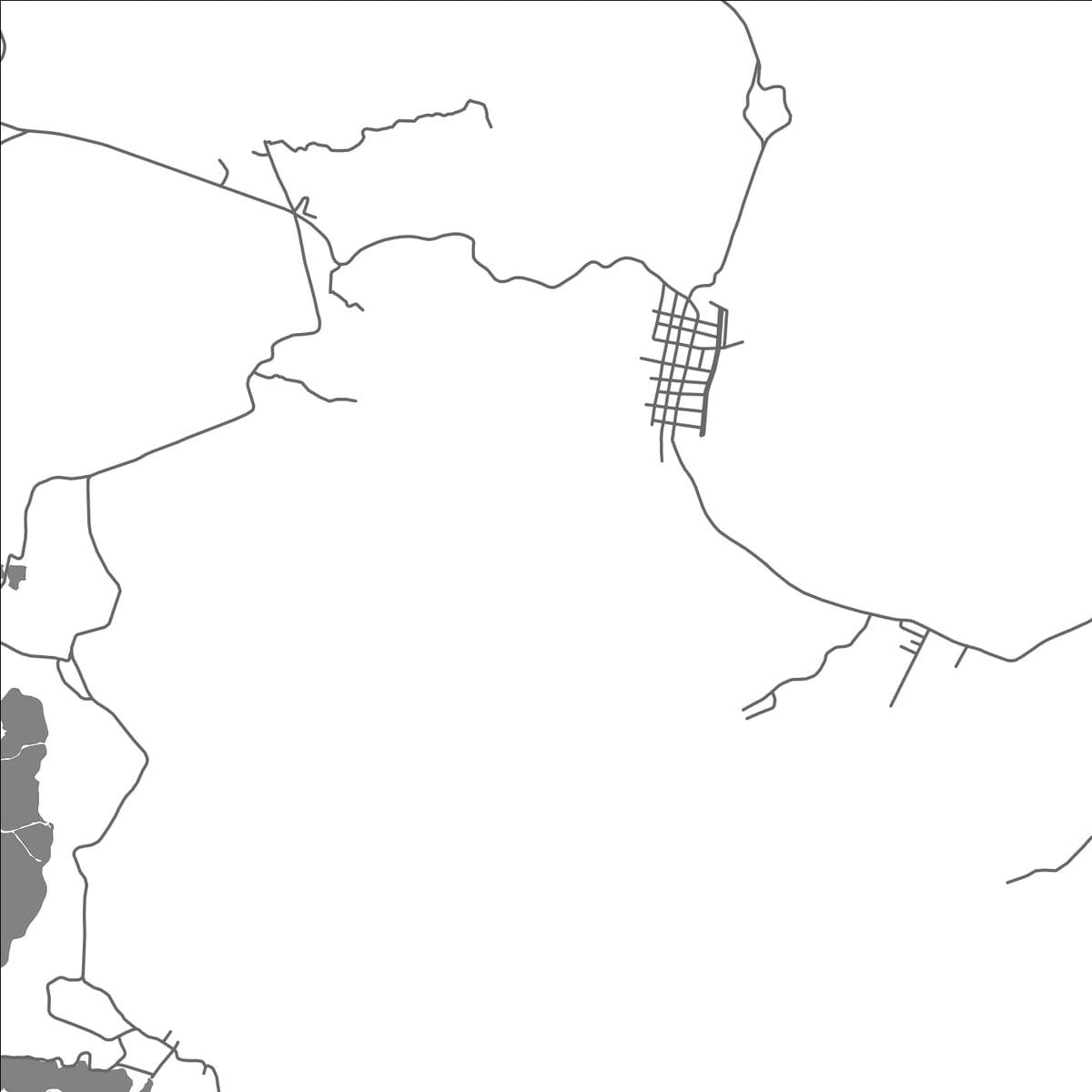 ROAD MAP OF CAGDIANAO, PHILIPPINES BY MAPBAKES