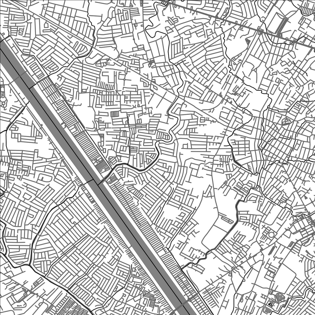 ROAD MAP OF CAINTA, PHILIPPINES BY MAPBAKES