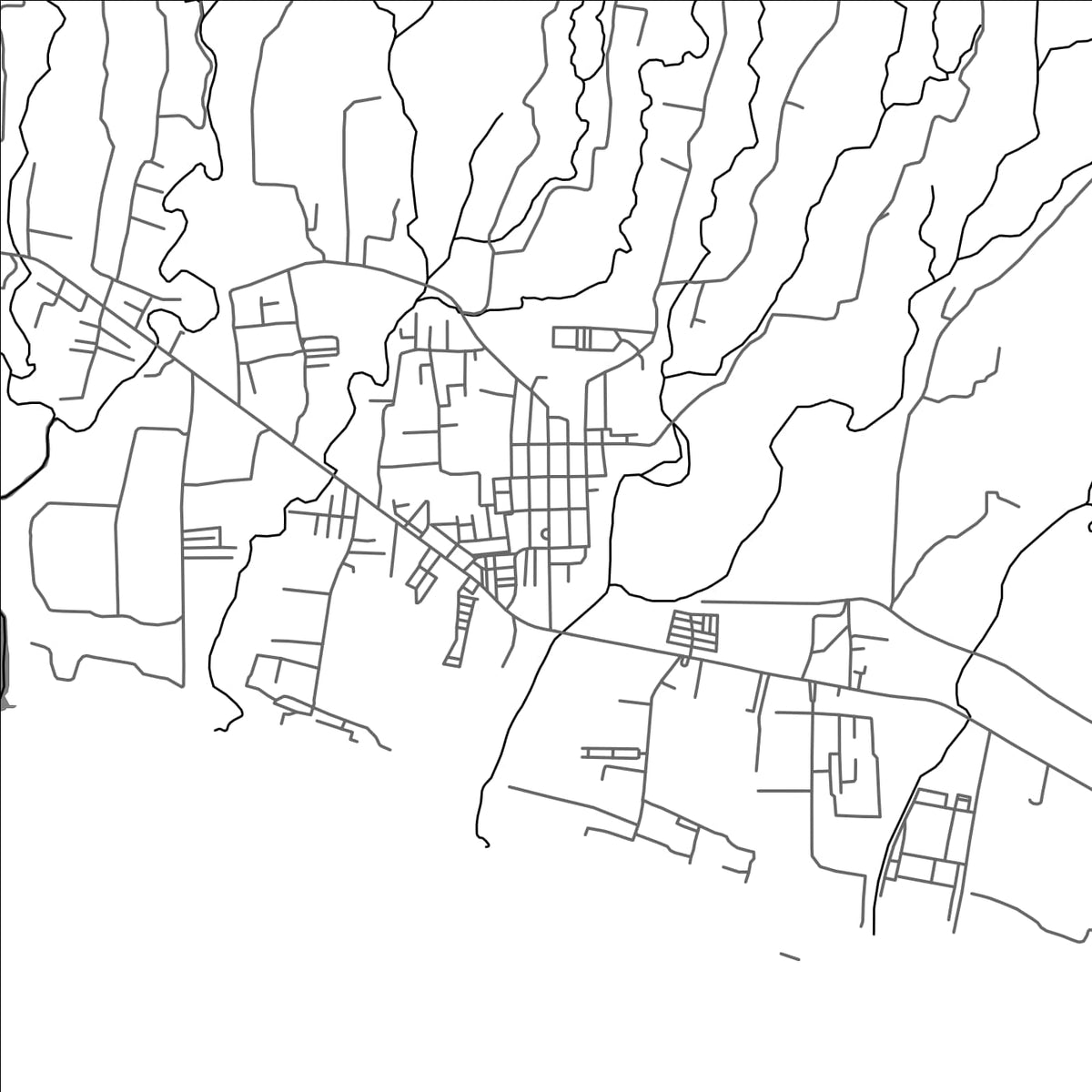 ROAD MAP OF CALACA, PHILIPPINES BY MAPBAKES