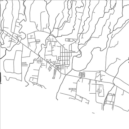 ROAD MAP OF CALACA, PHILIPPINES BY MAPBAKES