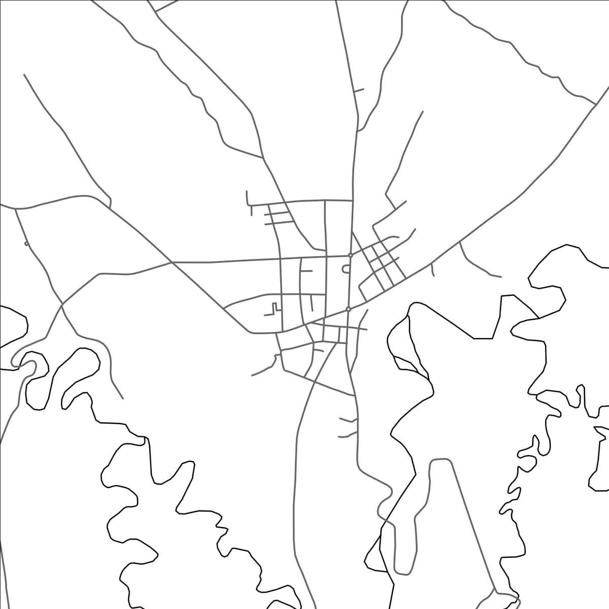 ROAD MAP OF CALAMBA, PHILIPPINES BY MAPBAKES