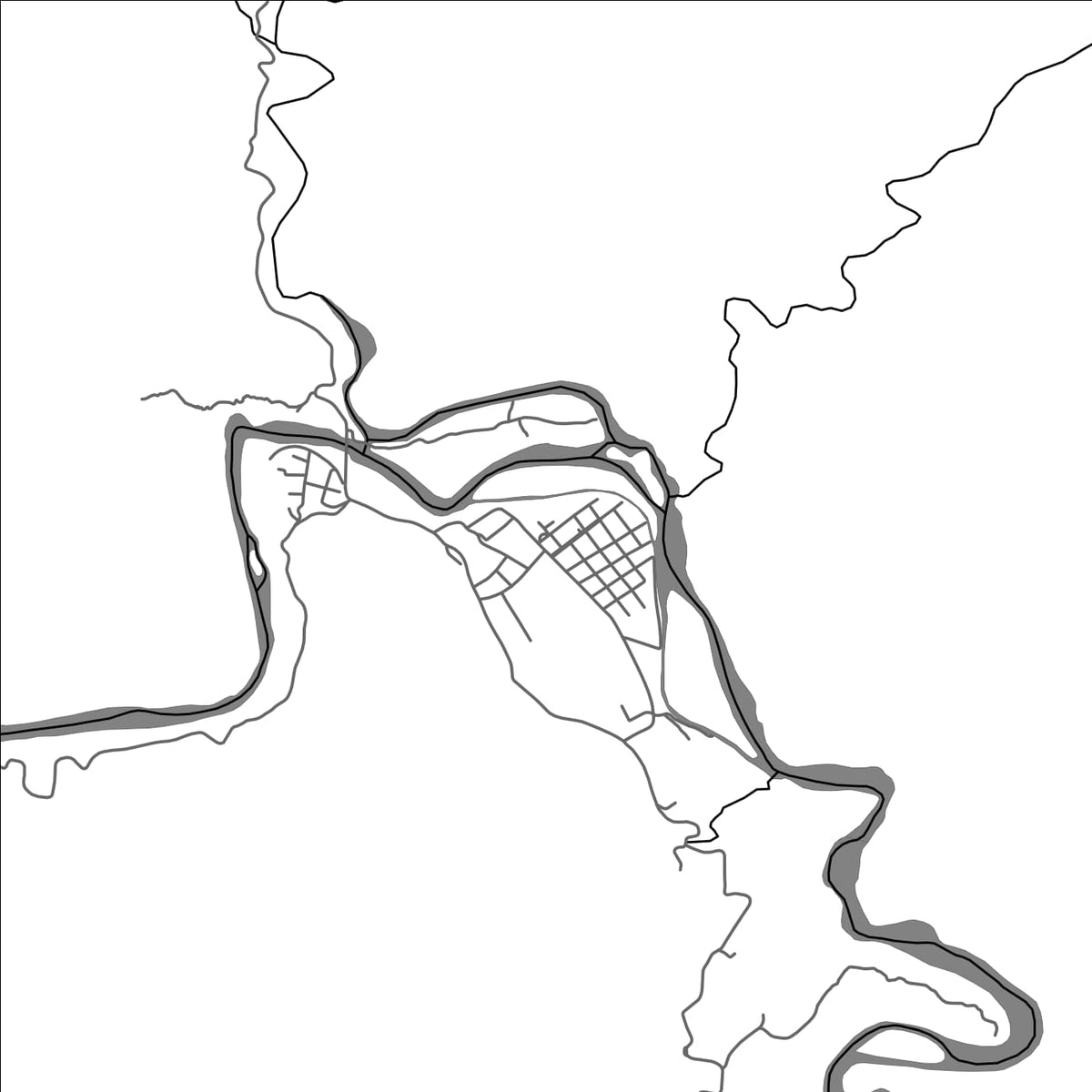 ROAD MAP OF CALANASAN, PHILIPPINES BY MAPBAKES