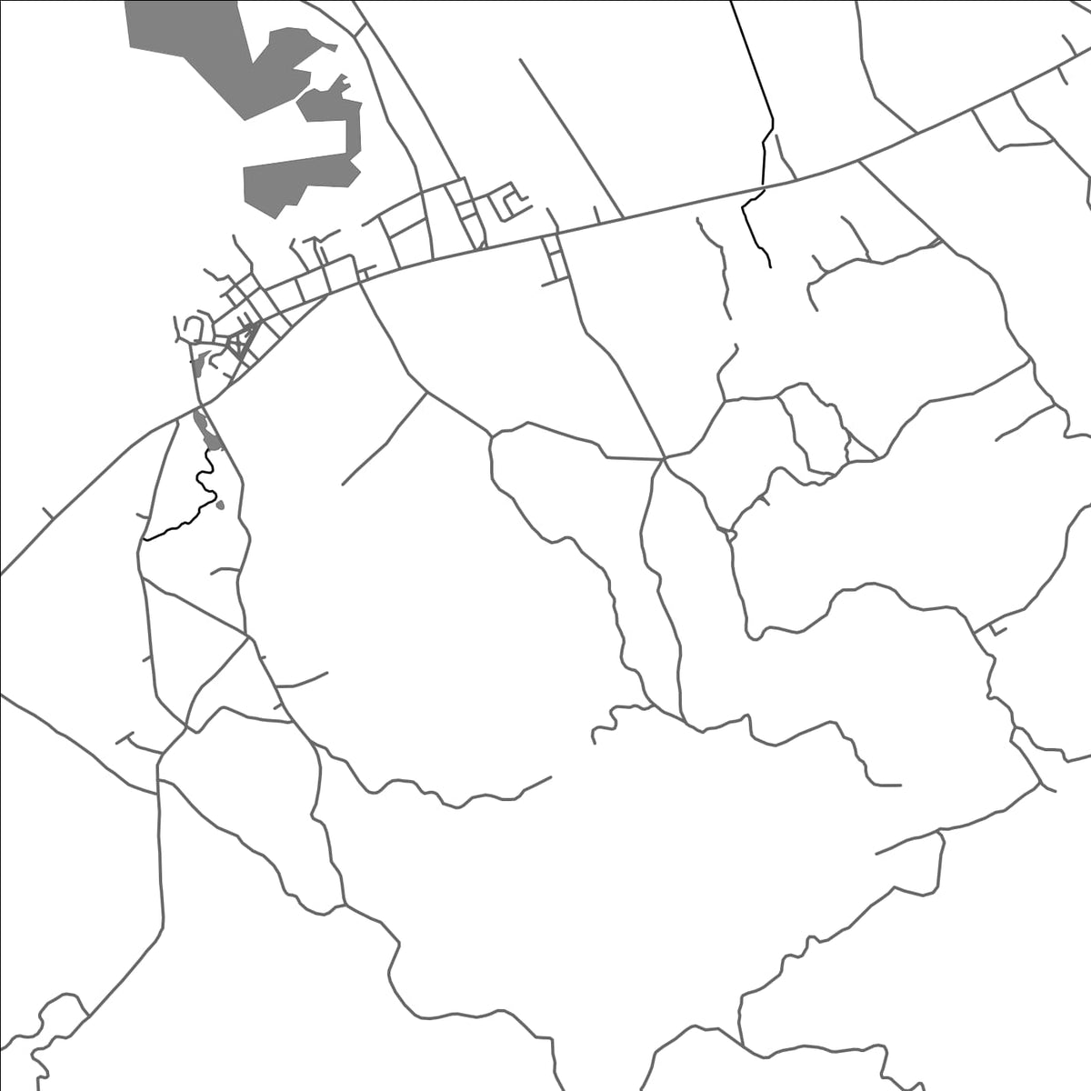 ROAD MAP OF CALAPE, PHILIPPINES BY MAPBAKES