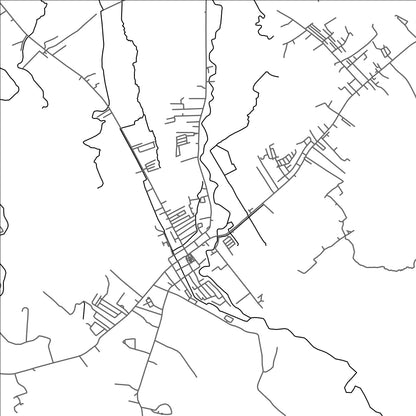 ROAD MAP OF CALAUAN, PHILIPPINES BY MAPBAKES