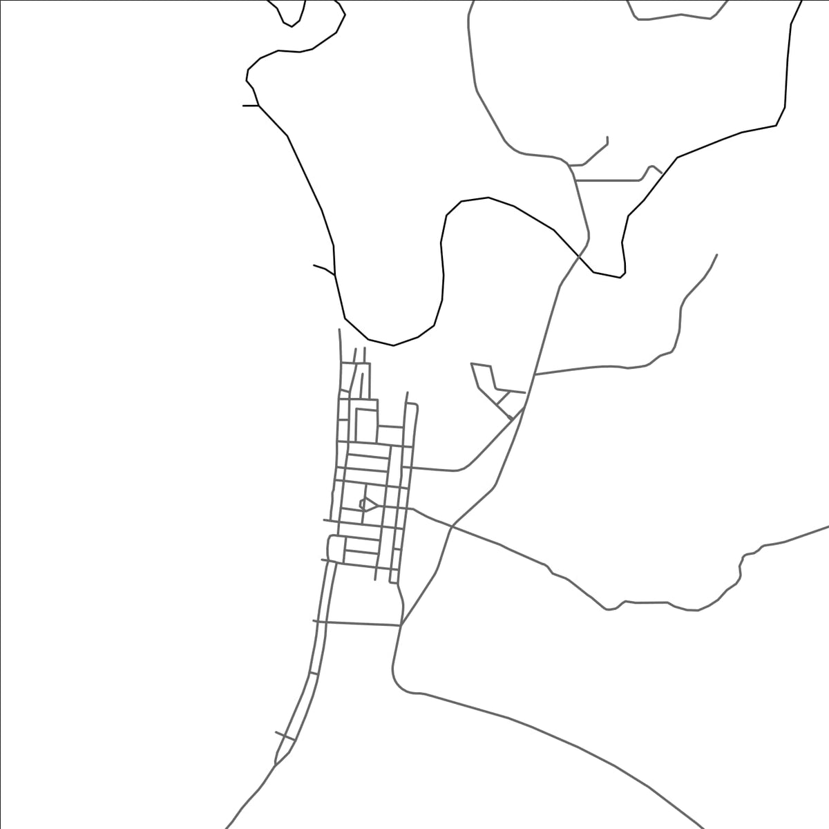 ROAD MAP OF CALINTAAN, PHILIPPINES BY MAPBAKES