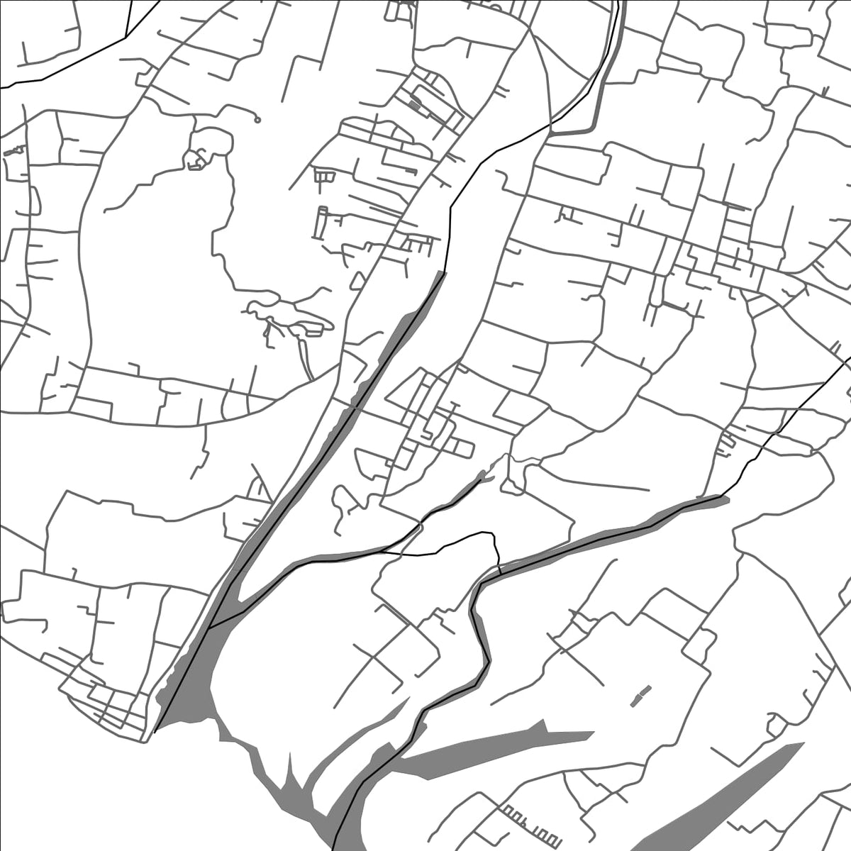 ROAD MAP OF CAOAYAN, PHILIPPINES BY MAPBAKES