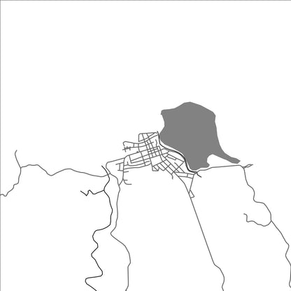 ROAD MAP OF CAPALONGA, PHILIPPINES BY MAPBAKES