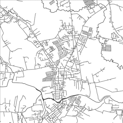 ROAD MAP OF CAPAS, PHILIPPINES BY MAPBAKES