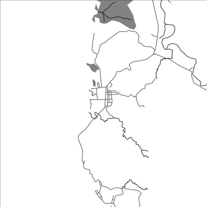 ROAD MAP OF CARAMORAN, PHILIPPINES BY MAPBAKES