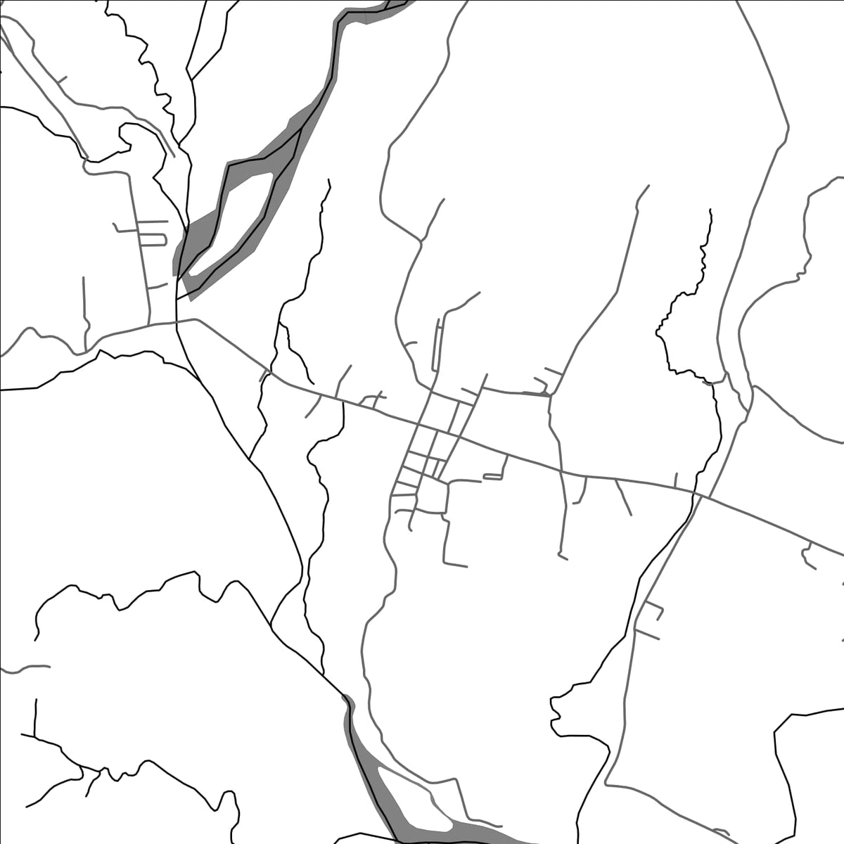 ROAD MAP OF CARRANGLAN, PHILIPPINES BY MAPBAKES
