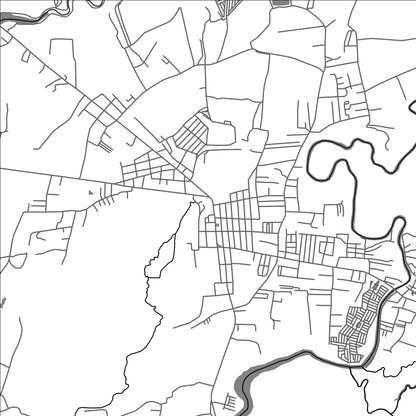ROAD MAP OF CASTILLEJOS, PHILIPPINES BY MAPBAKES
