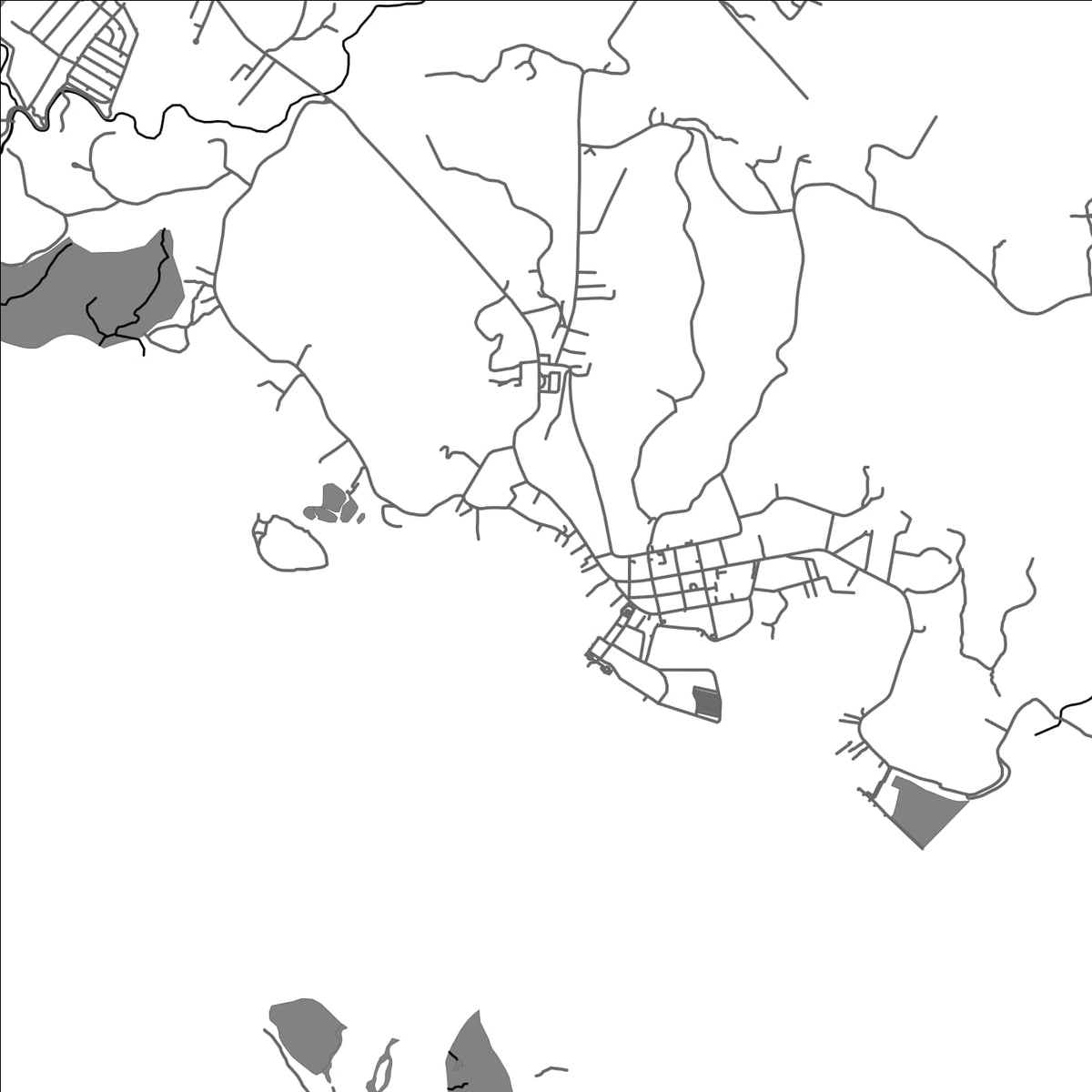 ROAD MAP OF CORON, PHILIPPINES BY MAPBAKES