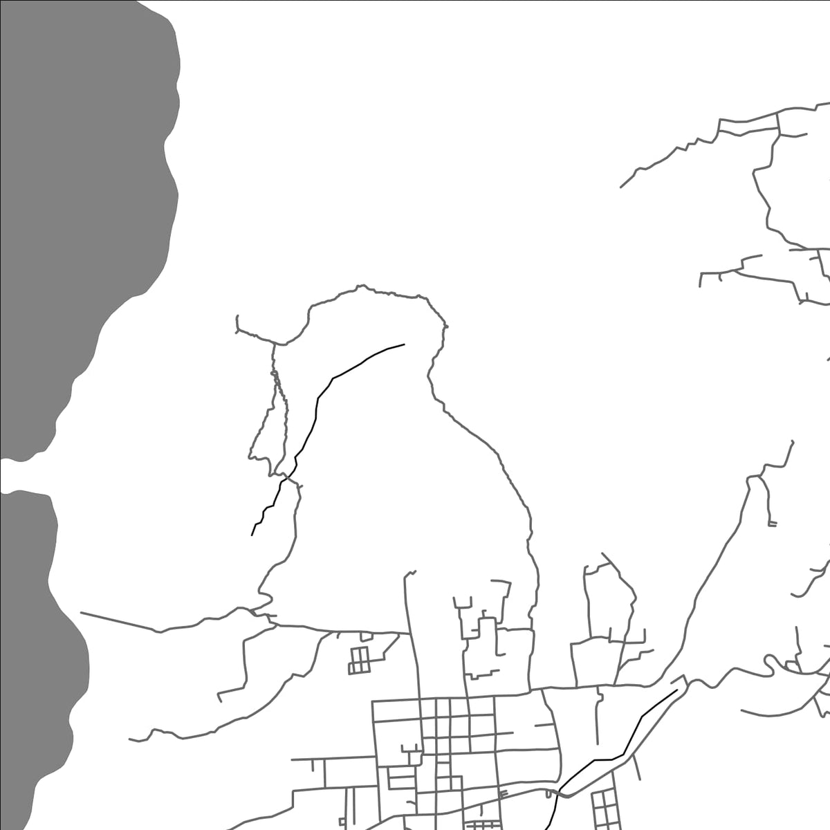 ROAD MAP OF CUENCA, PHILIPPINES BY MAPBAKES