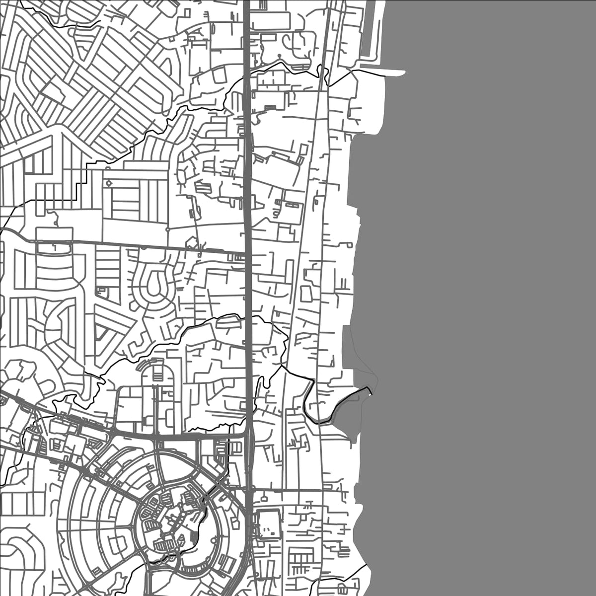 ROAD MAP OF CUPANG, PHILIPPINES BY MAPBAKES