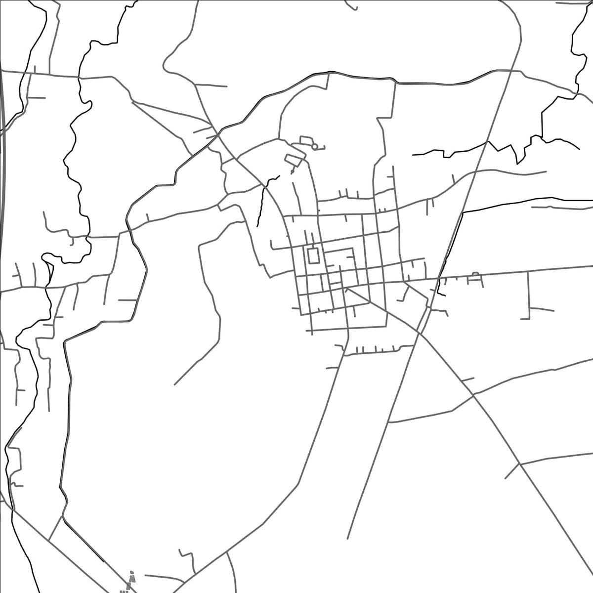 ROAD MAP OF CUYAPO, PHILIPPINES BY MAPBAKES