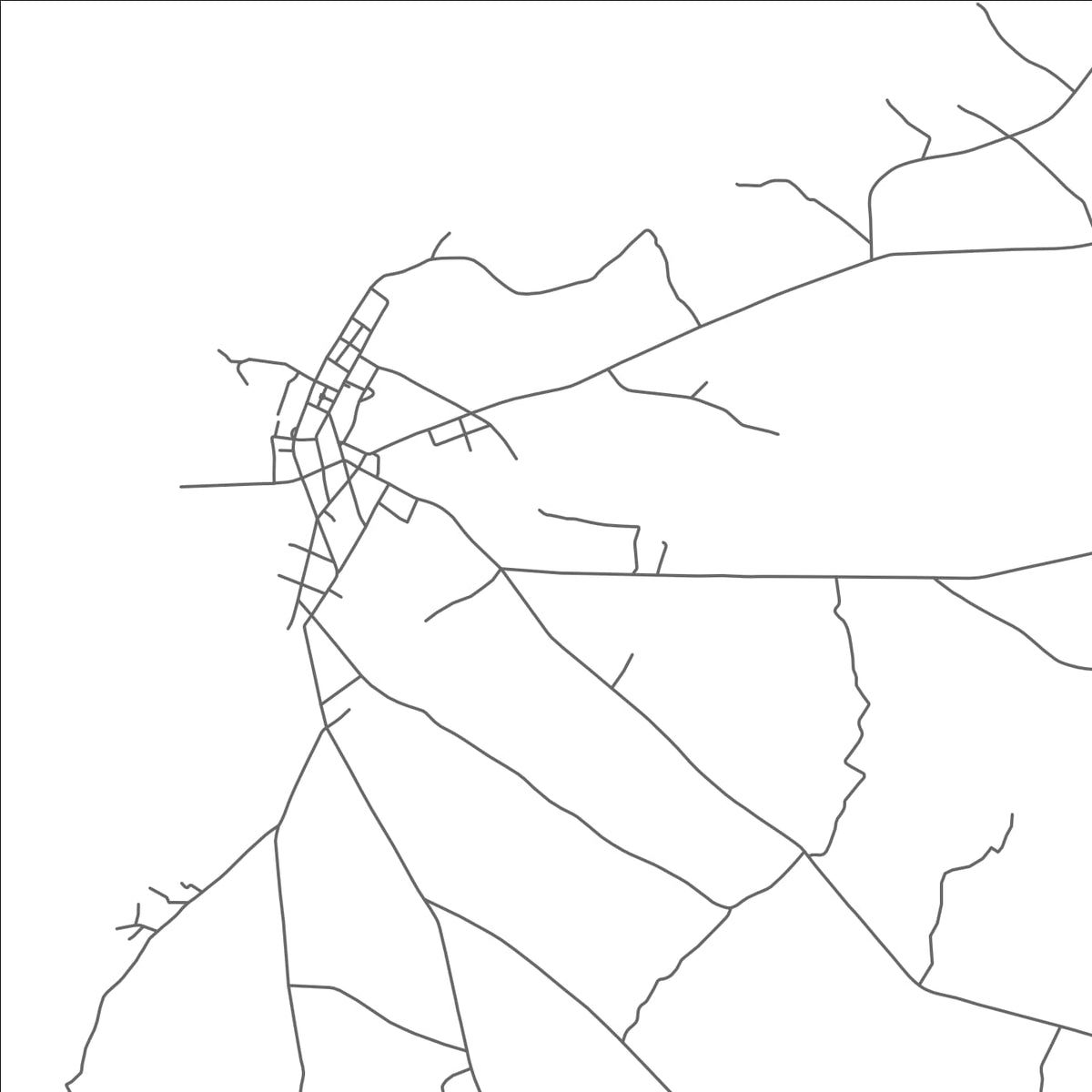 ROAD MAP OF CUYO, PHILIPPINES BY MAPBAKES