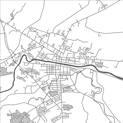 ROAD MAP OF DAET, PHILIPPINES BY MAPBAKES