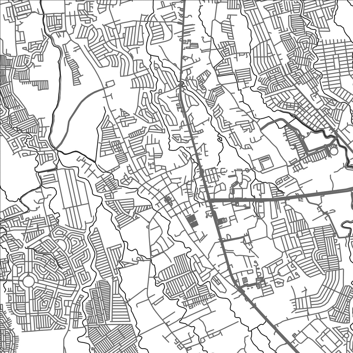 ROAD MAP OF DASMARIñAS, PHILIPPINES BY MAPBAKES