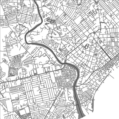 ROAD MAP OF DAVAO, PHILIPPINES BY MAPBAKES