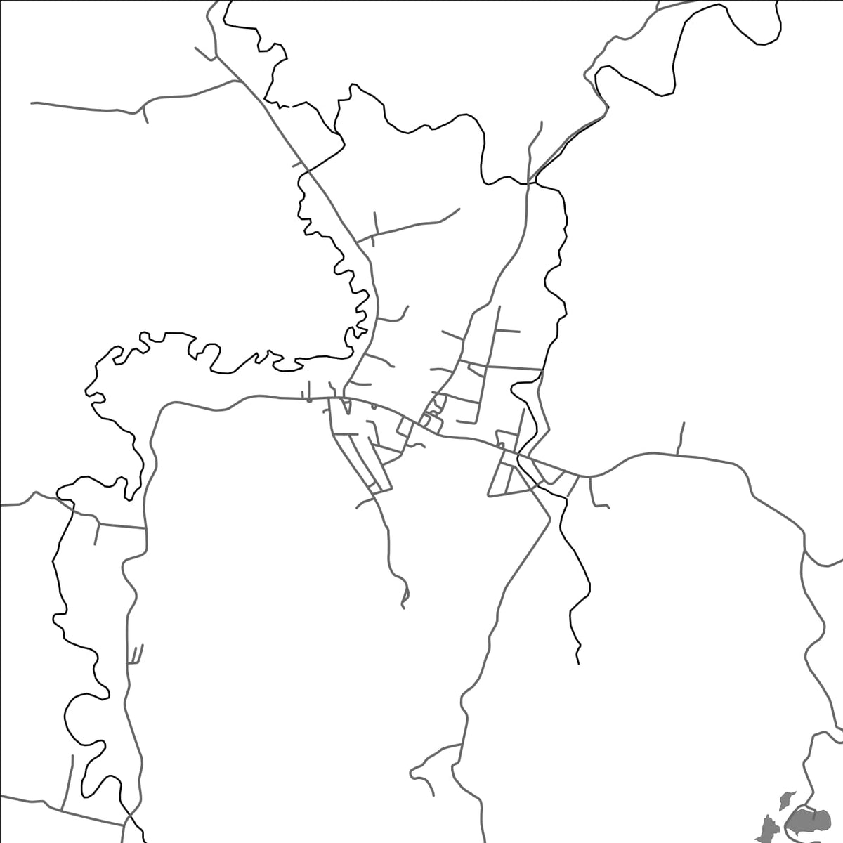 ROAD MAP OF DIADI, PHILIPPINES BY MAPBAKES
