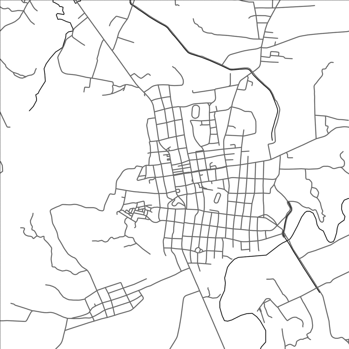 ROAD MAP OF DIFFUN, PHILIPPINES BY MAPBAKES