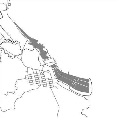ROAD MAP OF DILASAG, PHILIPPINES BY MAPBAKES
