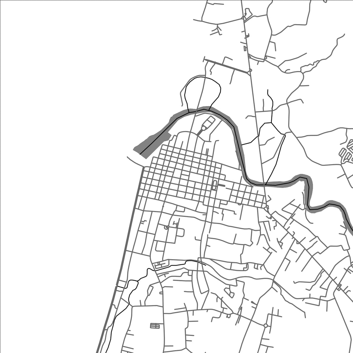 ROAD MAP OF DIPOLOG, PHILIPPINES BY MAPBAKES