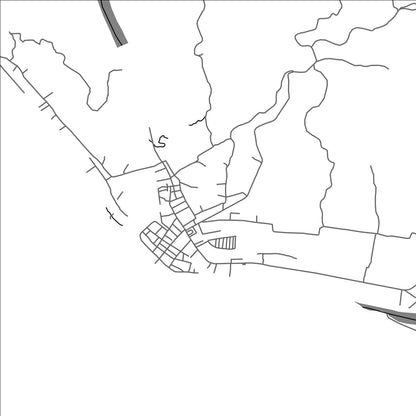 ROAD MAP OF DONSOL, PHILIPPINES BY MAPBAKES