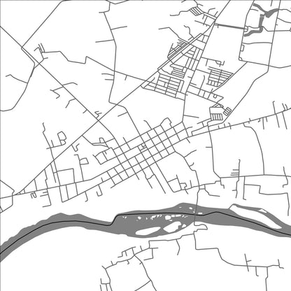 ROAD MAP OF ECHAGUE, PHILIPPINES BY MAPBAKES