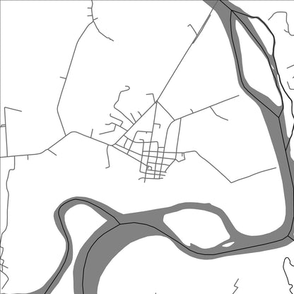 ROAD MAP OF GAMU, PHILIPPINES BY MAPBAKES