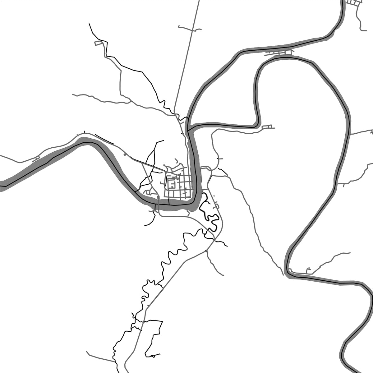 ROAD MAP OF GANDARA, PHILIPPINES BY MAPBAKES