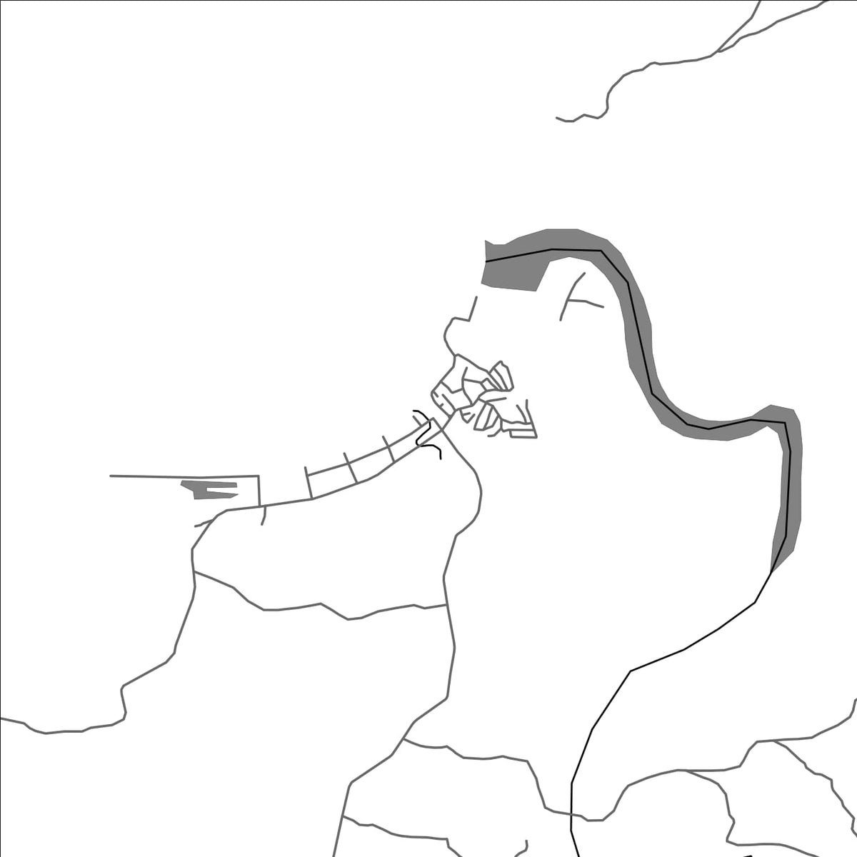 ROAD MAP OF GARCHITORENA, PHILIPPINES BY MAPBAKES
