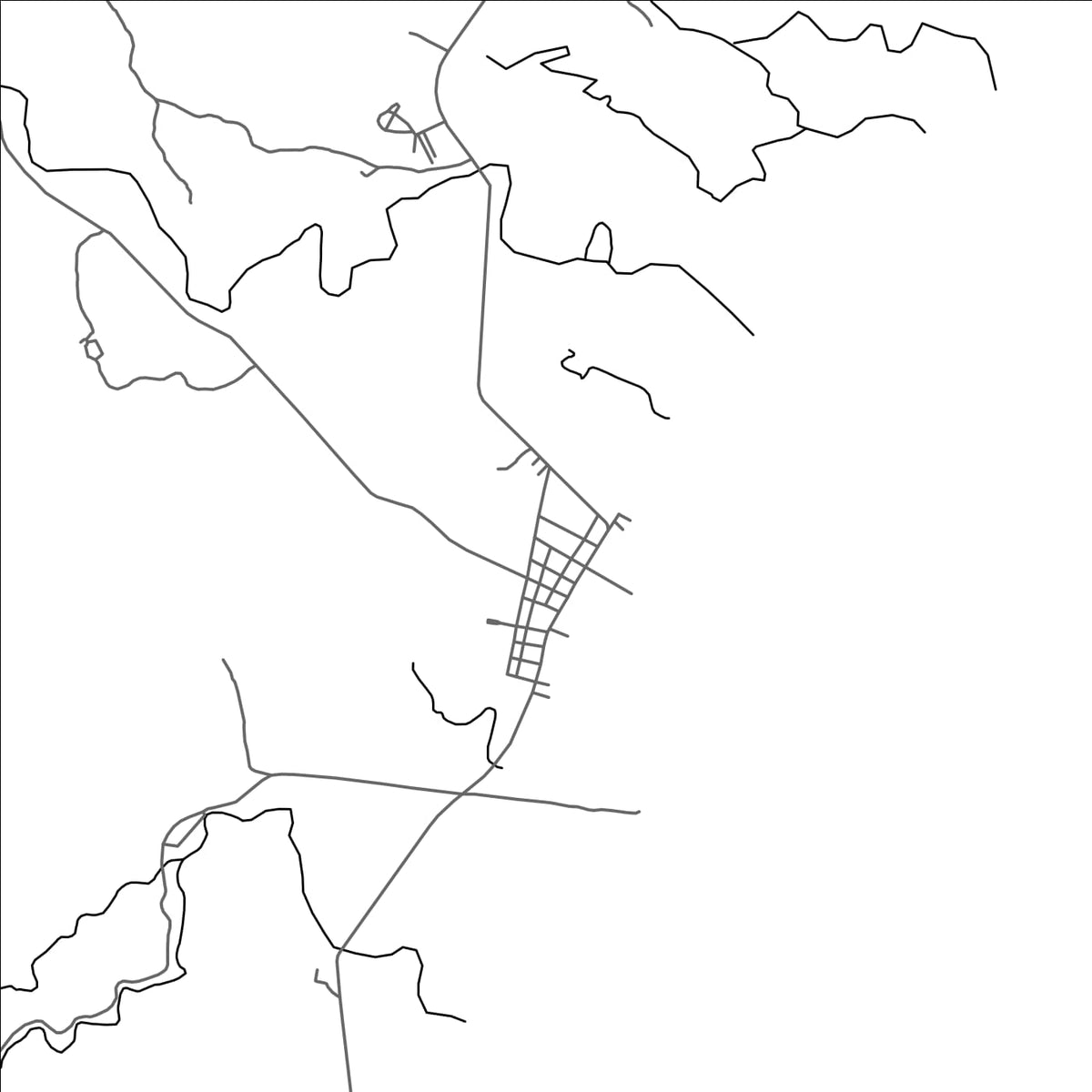 ROAD MAP OF GENERAL MACARTHUR, PHILIPPINES BY MAPBAKES