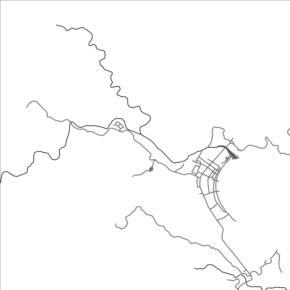 ROAD MAP OF GIGMOTO, PHILIPPINES BY MAPBAKES