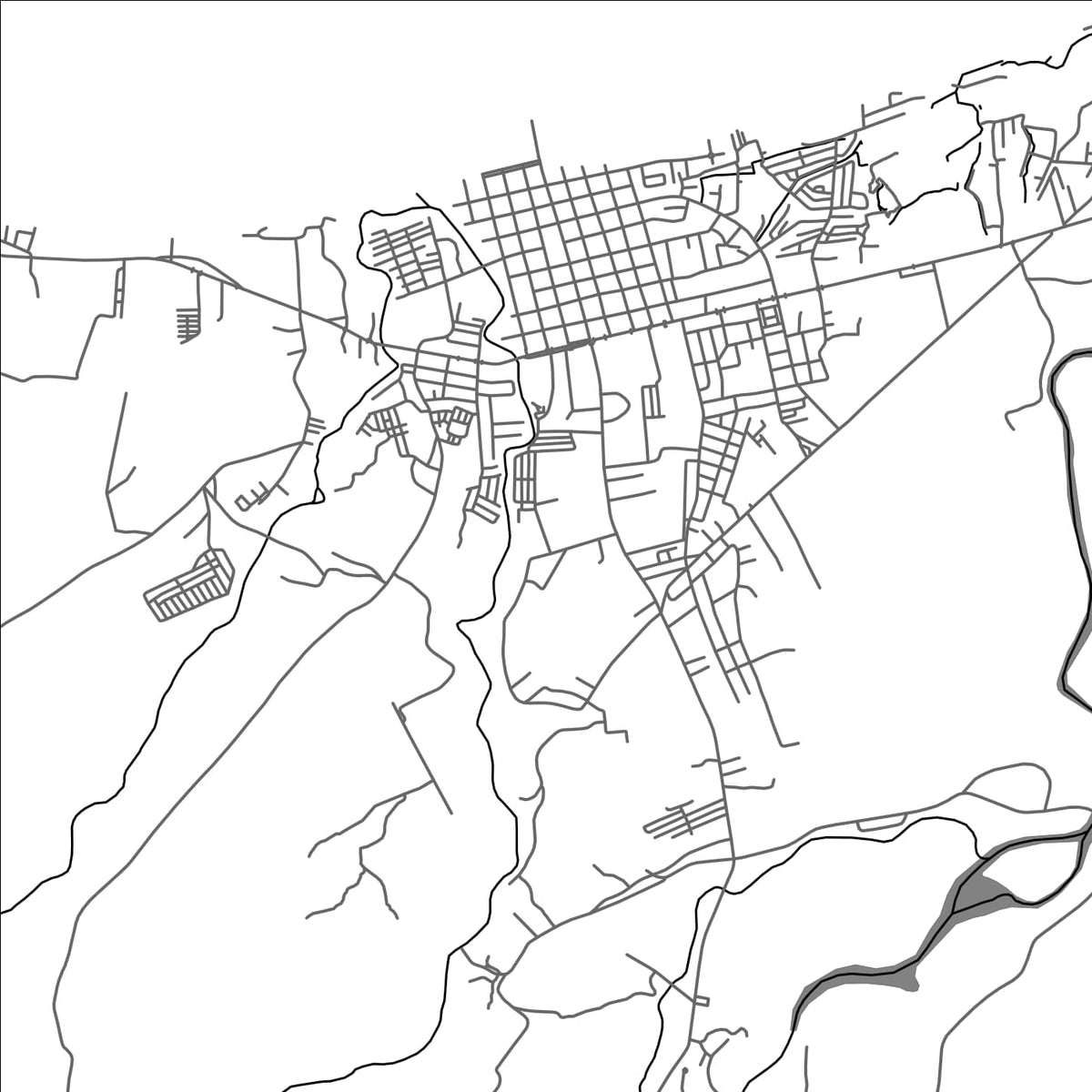 ROAD MAP OF GINGOOG, PHILIPPINES BY MAPBAKES
