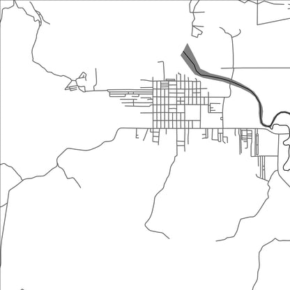 ROAD MAP OF GLAN, PHILIPPINES BY MAPBAKES