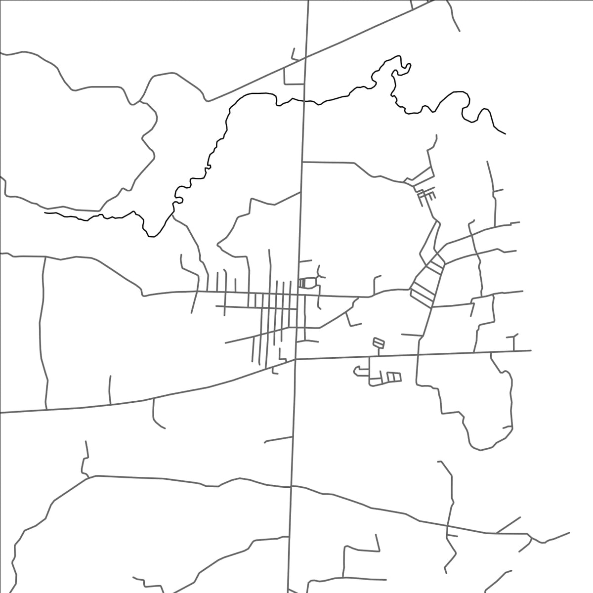 ROAD MAP OF GLORIA, PHILIPPINES BY MAPBAKES