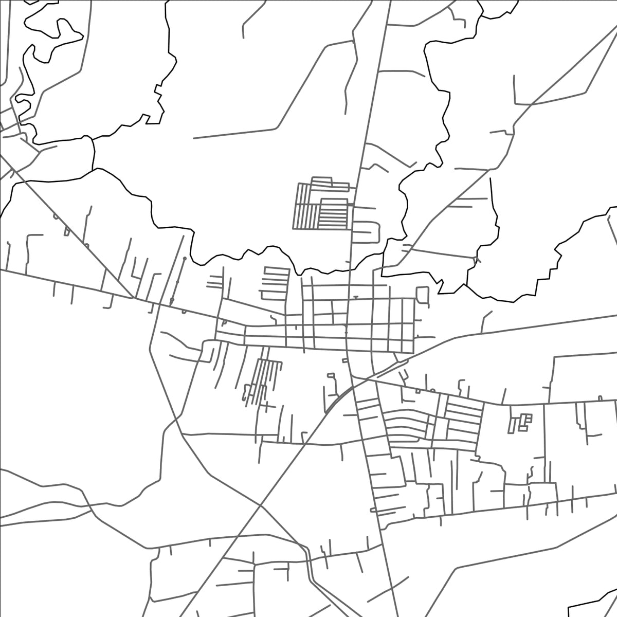 ROAD MAP OF GUIMBA, PHILIPPINES BY MAPBAKES