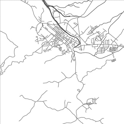 ROAD MAP OF GUINOBATAN, PHILIPPINES BY MAPBAKES