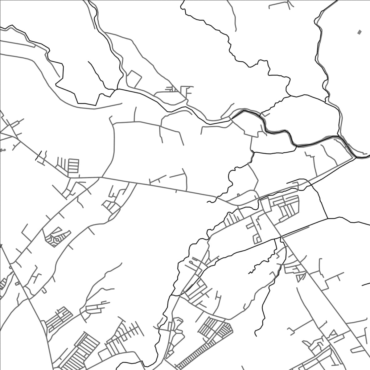 ROAD MAP OF HERMOSA, PHILIPPINES BY MAPBAKES