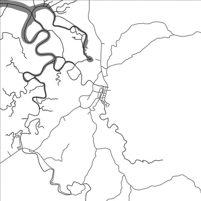 ROAD MAP OF HINABANGAN, PHILIPPINES BY MAPBAKES