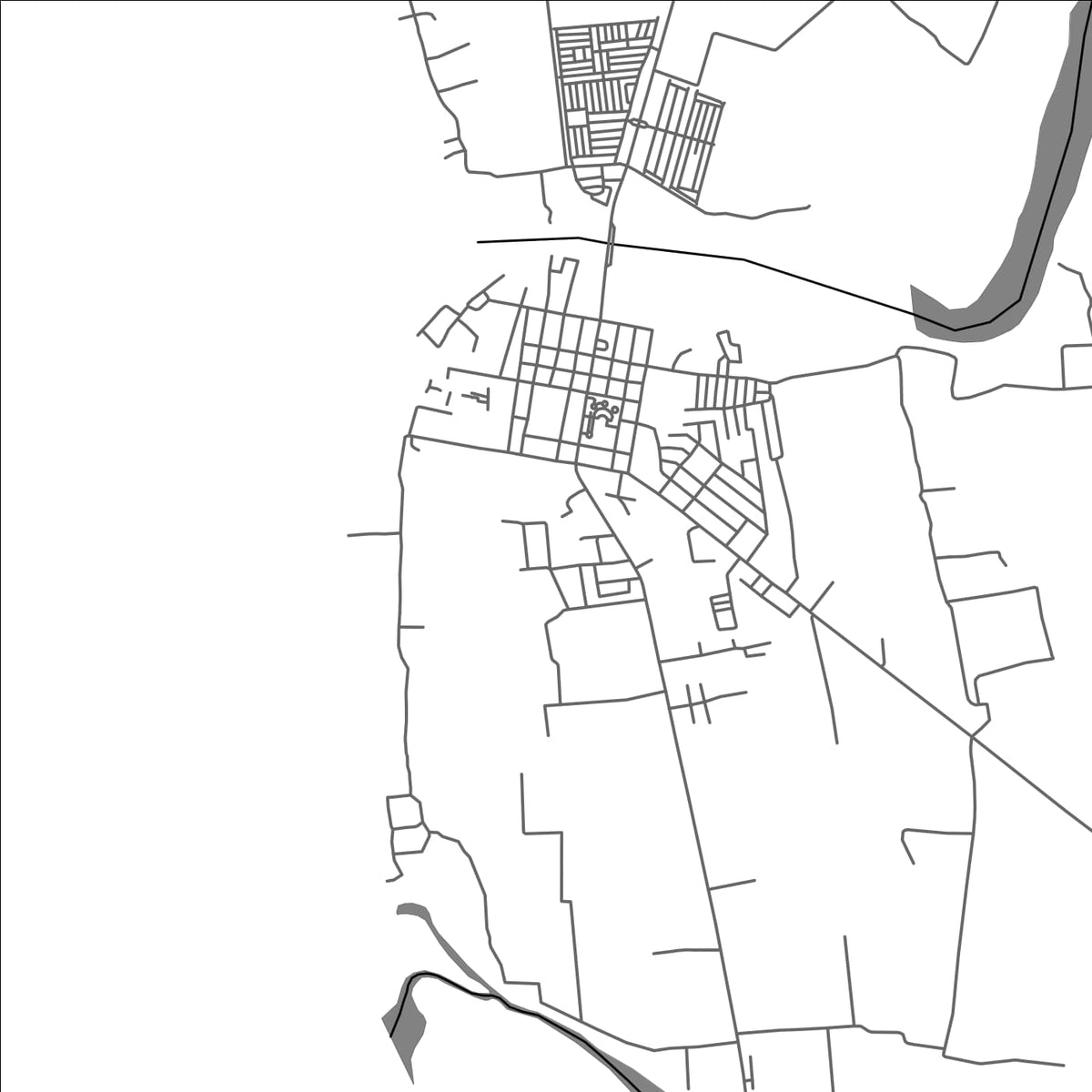 ROAD MAP OF HINIGARAN, PHILIPPINES BY MAPBAKES